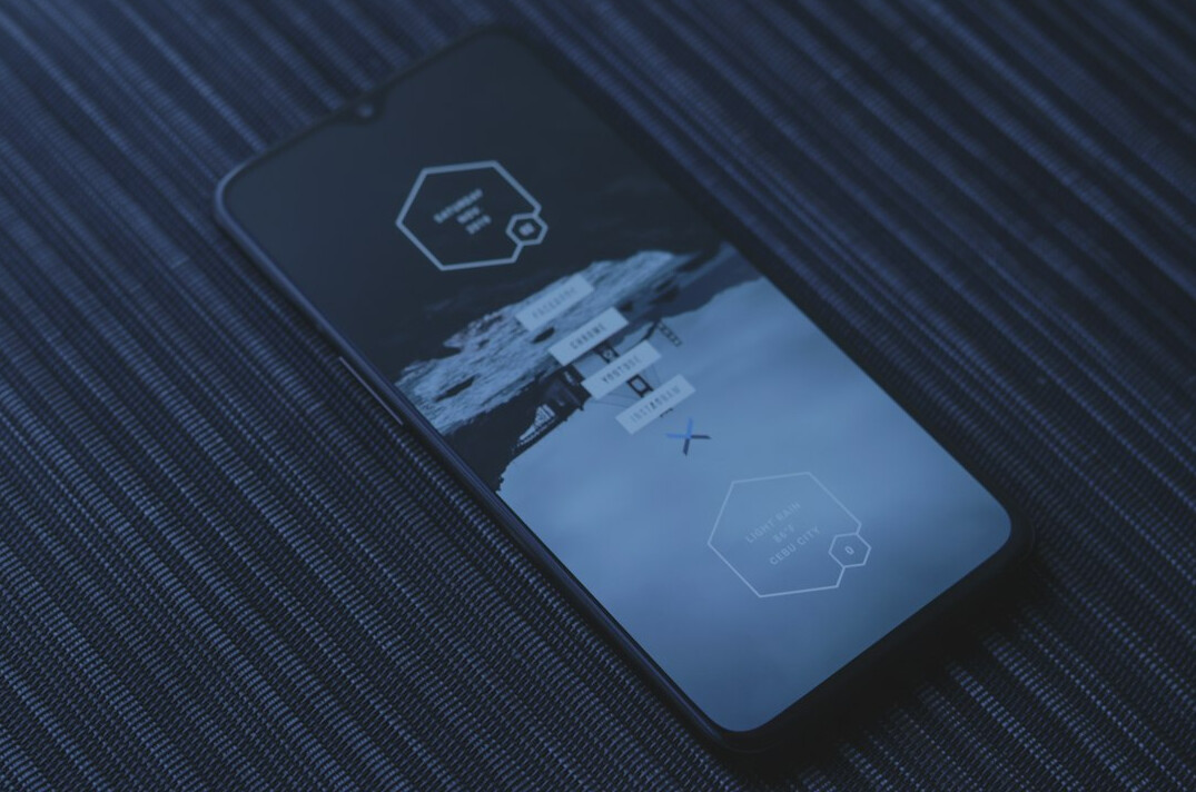 modern insurance app interface